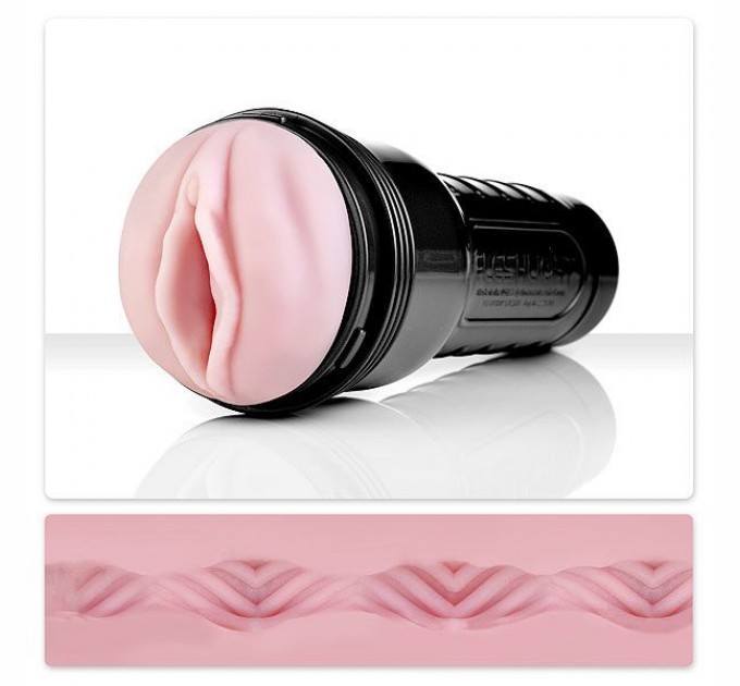 Мастурбатор вагина Fleshlight Pink Lady Vortex нежный реалистичный рельеф