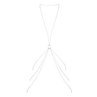 Цепочка для тела Bijoux Indiscrets Magnifique 8 Body Chain — Silver