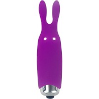 Мини Вибратор Adrien Lastic Pocket Vibe Rabbit AD33483 Пурпурный (2466959)