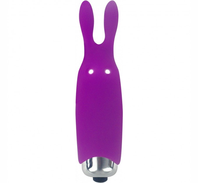 Мини Вибратор Adrien Lastic Pocket Vibe Rabbit AD33483 Пурпурный (2466959)