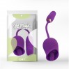 Вибростимулятор клитора двойной Kiss Clitoral Stimulator Pro Purple Cnt