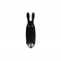 Минивибратор Adrien Lastic Pocket Vibe Rabbit Black (AD33499)