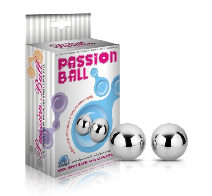 Металлические вагинальные шарики Lovetoy Passion Dual Balls