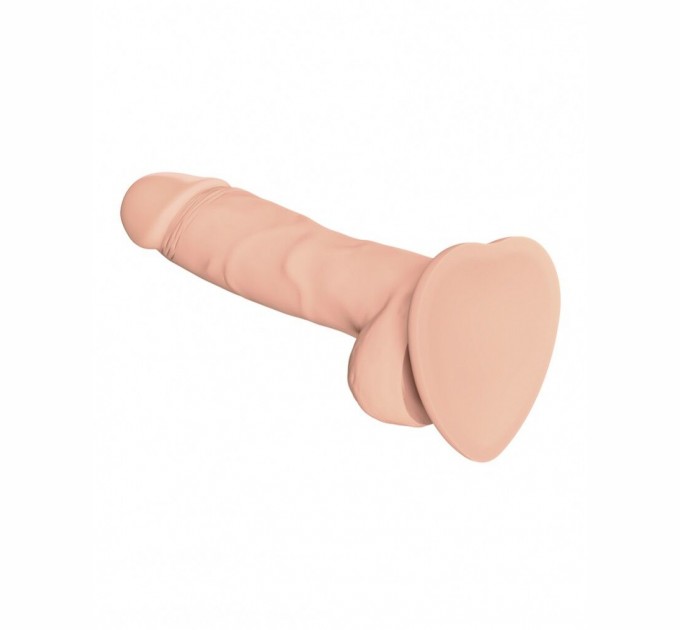 Реалистичный фаллоимитатор Strap-On-Me SOFT REALISTIC DILDO Vanilla - Size S