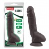 Черный фаллоимитатор на присоске Fashion Dude 9.9 Inch Cock Chisa