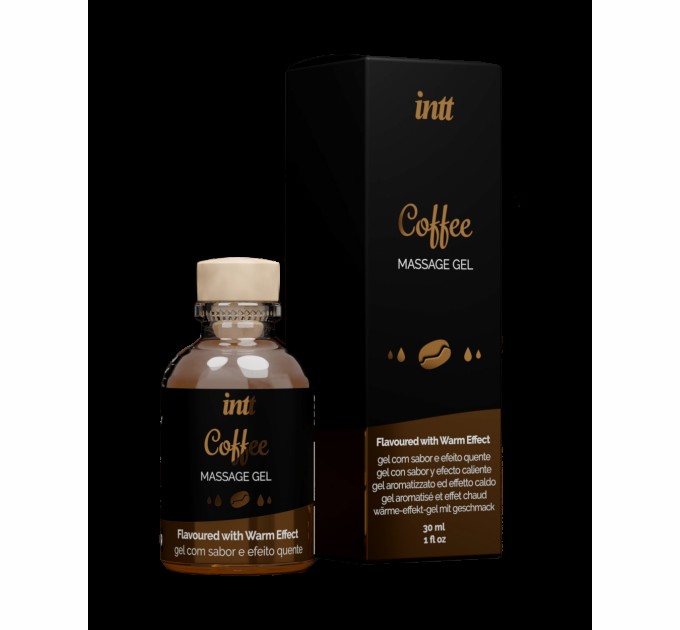 Массажный гель для интимных зон Intt Coffee 30 мл