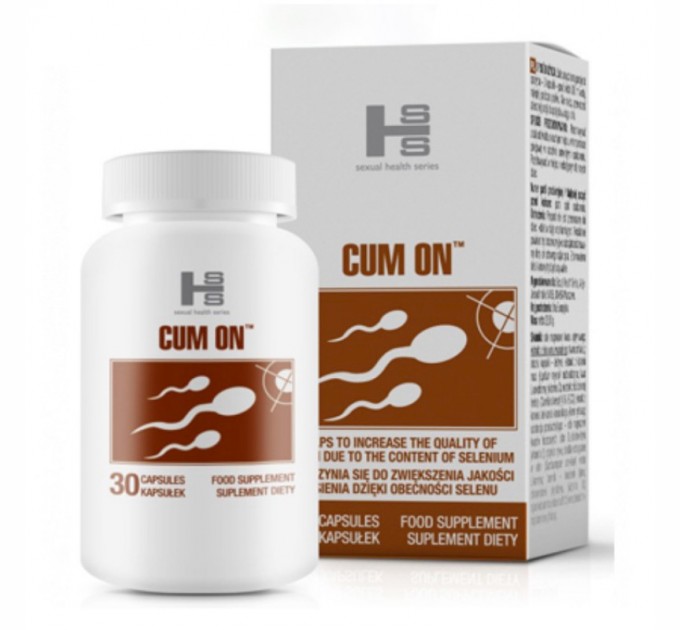 Препарат для увеличения количества спермы SHS Cum On 30 шт