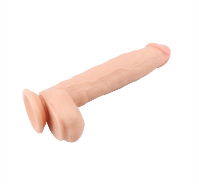 Длинный и толстый фаллоимитатор на присоске Ali Scott 12.4 Dildo Chisa