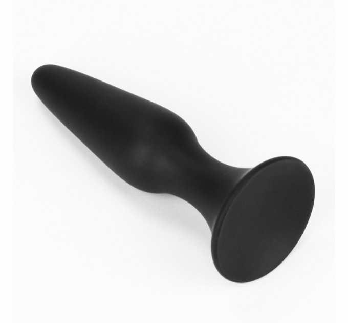 Черная анальная пробка Lovetoy Lure Me Silicone Anal Plug Small