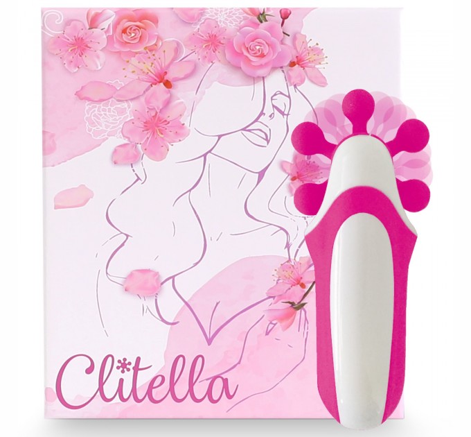 Стимулятор с имитацией оральных ласк FeelzToys - Clitella Oral Clitoral Stimulator Pink