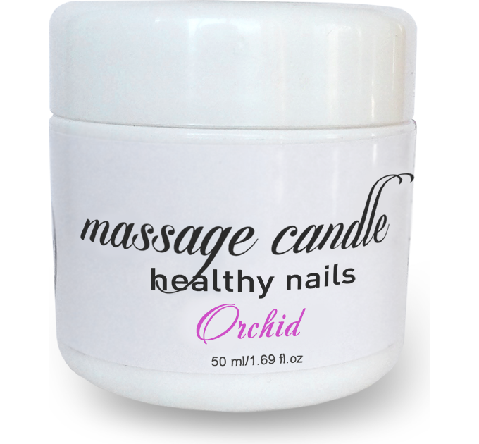 Массажная свеча для рук и ногтей Healthy-Nails “Orhid”  (50 мл)