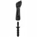 Кулак для фистинга Doc Johnson Titanmen The Fist with Vac-U-Lock Compatible Handle 424*76 мм Черный (SO2809)