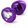 Анальная Пробка Diogol Anni R Heart Purple Кристалл 25мм D81294 Фиолетовый (2531033)