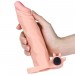 Супер-реалистичная телесная удлиняющая насадка для пениса Lovetoy Pleasure X Tender Vibrating Penis Sleeve