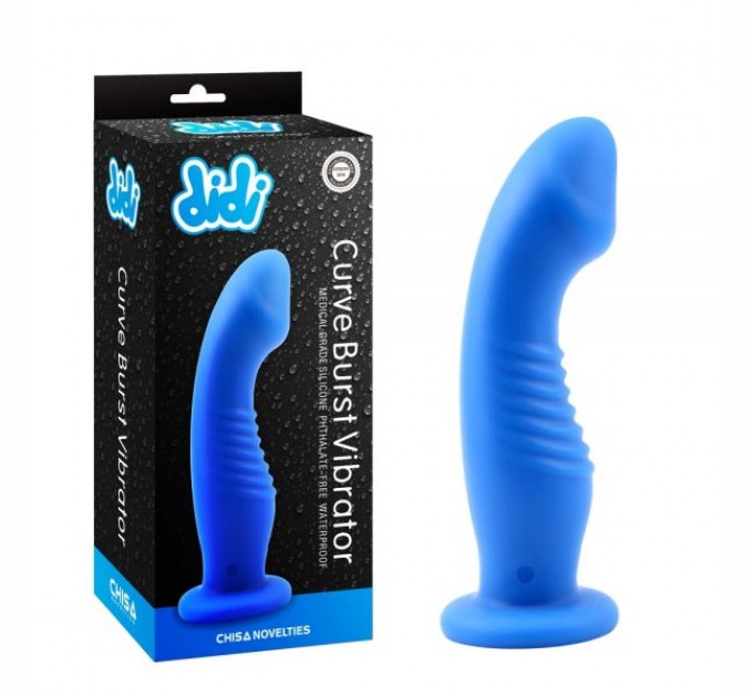 Вибратор Chisa Синий Didi Thruster Burst Vibrator