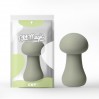 Вибростимулятор для женщин 3D Design Mushroom Gray Green Cnt