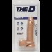 Фаллоимитатор Doc Johnson The D - Perfect D - 7 Inch With Balls - Firmskyn, диаметр 4,5см