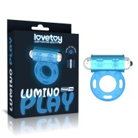 Вибрационное кольцо для пениса светящееся Lovetoy Lumino Play Vibrating Penis Ring