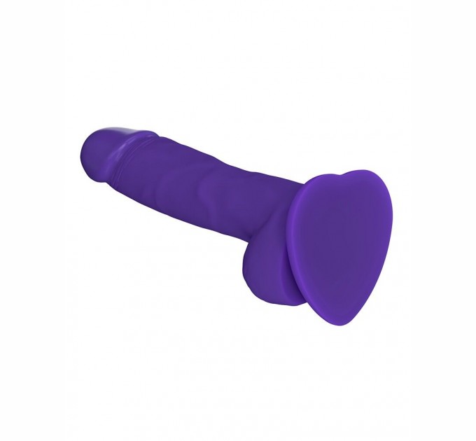 Реалистичный фаллоимитатор Strap-On-Me Soft Realistic Dildo Violet - Size M