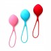 Вагинальные шарики Satisfyer Strengthening Balls 3шт диаметр 3.8см вес 62-82-98гр монолитные