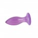 Фиолетовая анальная пробка Chisa на присоске Butt Plug 6.5