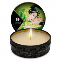 Массажная свеча Shunga Mini Massage Candle - Зеленый Чай 30 мл