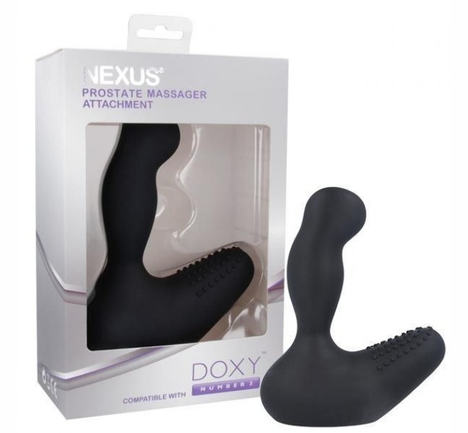 Насадка для вибромассажера Doxy Number 3 - Nexus Prostate Massager в виде массажера простаты