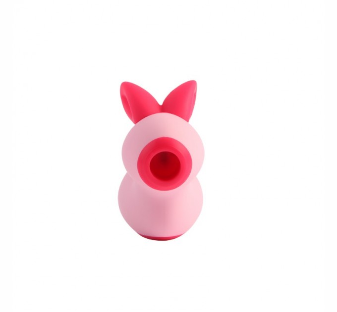Посасывающий вибростимулятор Chisa розовый Rabbitt
