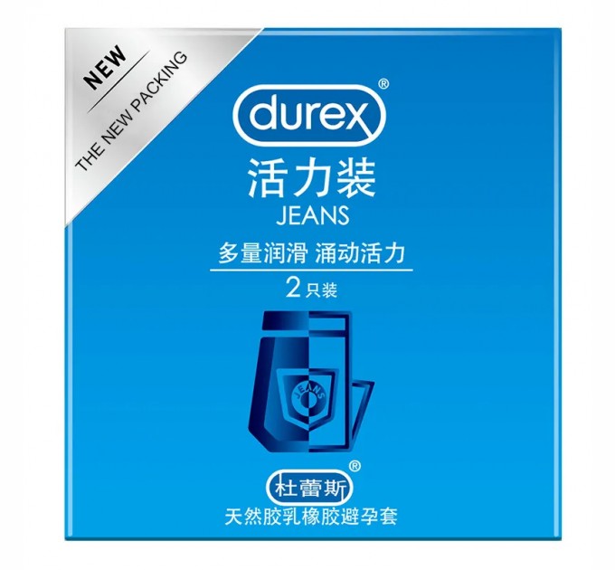 Презервативы Durex JEANS 3 шт. в упаковке