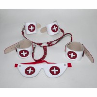 Комплект Медсестра Scappa белый SET-14 наручники и наножники