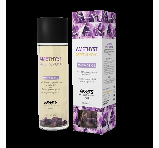 Массажное масло Exsens Amethyst Sweet Almond расслабляющее 100 мл SO2371