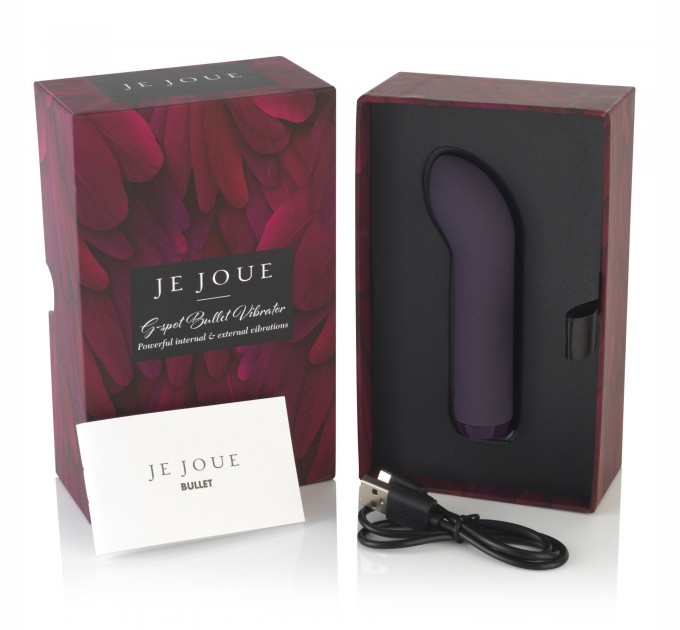 Премиум вибратор Je Joue - G-Spot Bullet Vibrator Purple с глубокой вибрацией