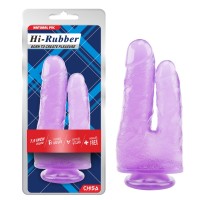 Фиолетовый двойной фаллоимитатор 7.9 Inch Dildo Chisa