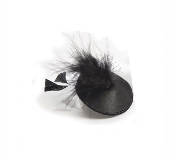 Пэстис - стикини Bijoux Indiscrets Burlesque pasties FEATHER с перьями