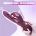 Фантастический вибратор для женщин Greedy Triple Stimulating Massager Burgundy Cnt