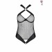 Сетчатый боди с халтером Passion Amanda Body black S/M