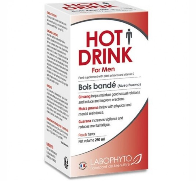 Препарат для мужчин Hot Drink for Men Sexual Energy 250мл Labophyto