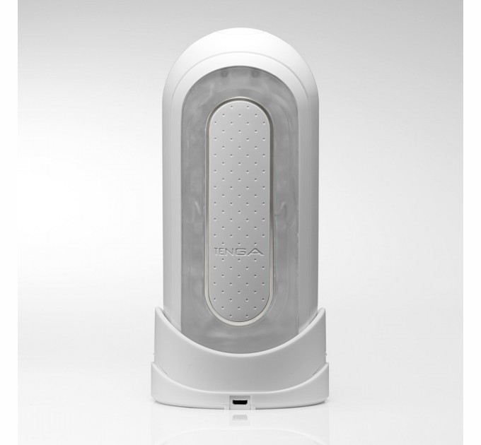 Мастурбатор Tenga Flip Zero Electronic Vibration White, изменяемая интенсивность, раскладной