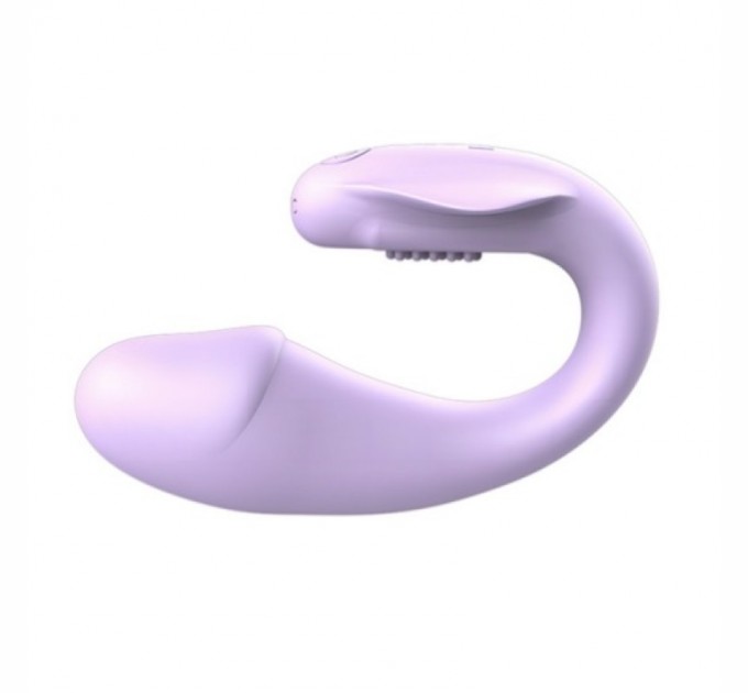 Вибростимулятор для женщин Dolphin Strap-on Purple Cnt
