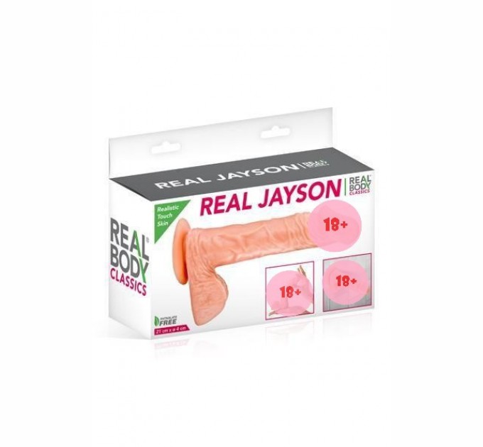 Фаллоимитатор Real Body - Real Jayson (SO1894)