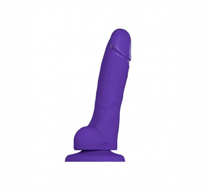 Реалистичный фаллоимитатор Strap-On-Me Soft Realistic Dildo Violet - Size S