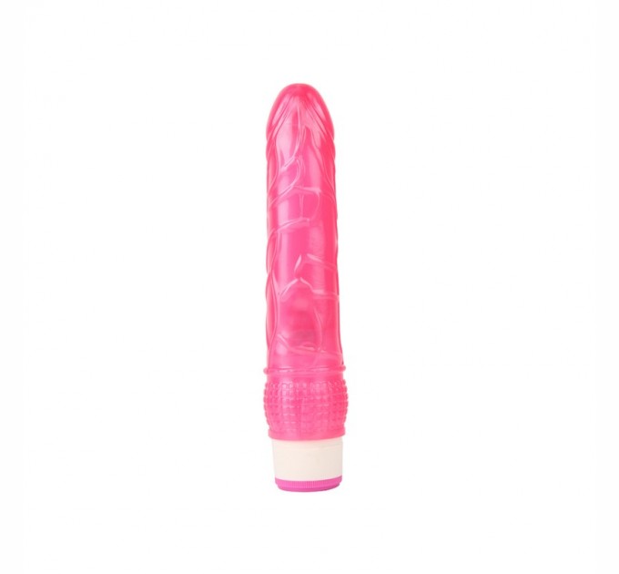 Розовый гелевый мультискоростной вибратор Chisa Wild Penetrator