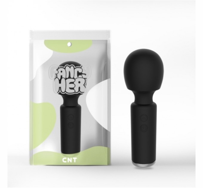 Клиторальный вибростимулятор Intimate Wand Black Cnt