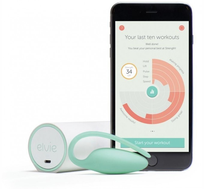 Премиум тренажер Кегеля Elvie Exercise Tracker индукционная зарядка PRO-приложение без вибрации