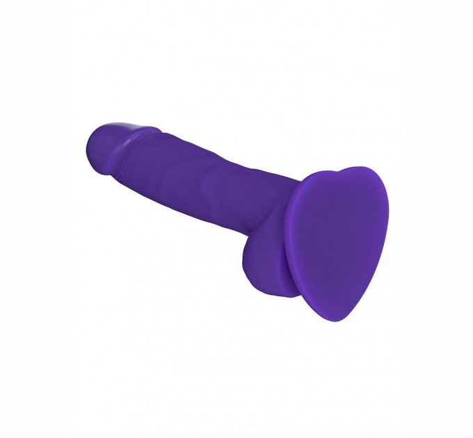 Реалистичный фаллоимитатор Strap-On-Me Soft Realistic Dildo Violet - Size S