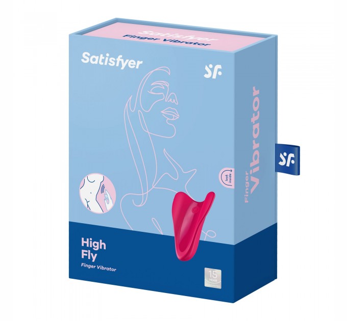 Вибратор на палец Satisfyer High Fly Red