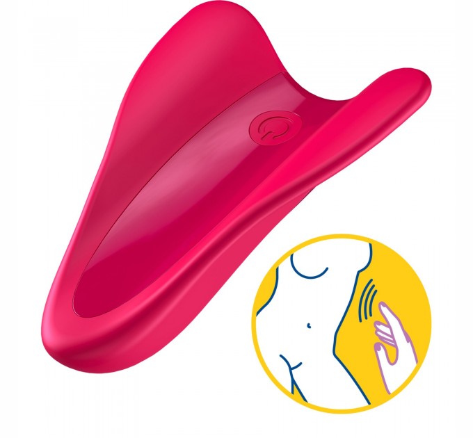 Вибратор на палец Satisfyer High Fly Red