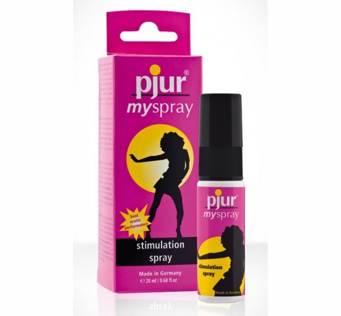 Возбуждающий спрей для женщин pjur My Spray 20 мл с экстрактом алоэ эффект покалывания