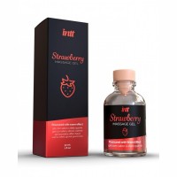 Массажный гель для интимных зон Intt Strawberry 30 мл