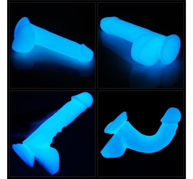 Фаллоимитатор светящийся Lumino Play Silicone Dildo 8.0 Lovetoy